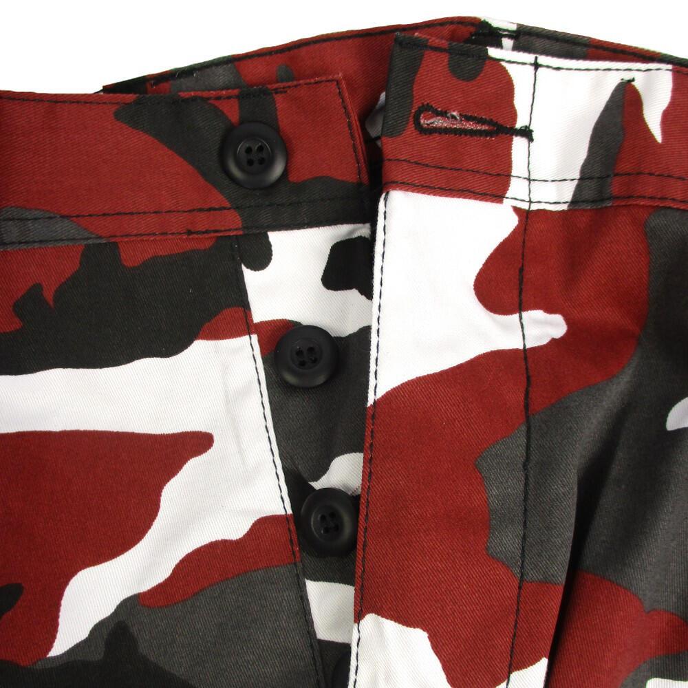 Tactical Camo BDU Pants - Red - Image 4